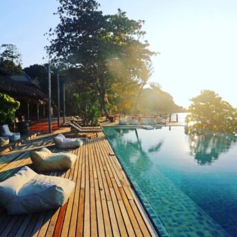 Тайские Мальдивы 9 Бассейн в отеле Koh Munnork Private Island