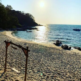Тайские Мальдивы 11 Закат на частном острове Koh Munnork