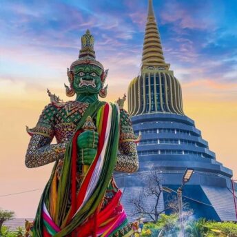 Новый классический Бангкок 8 Loha Prasat и Золотая гора Wat Saket