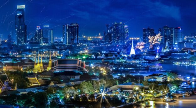 Парк юрского периода в Бангкоке 5 Asiatique Riverfront в Бангкоке