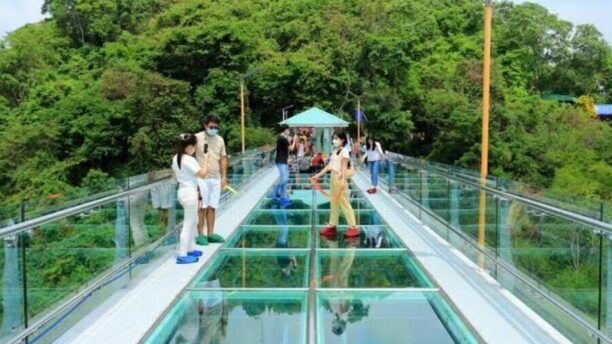 Siri Discovery Tour 3 Wat Khao Tabaek Skywalk со стеклянным мостом