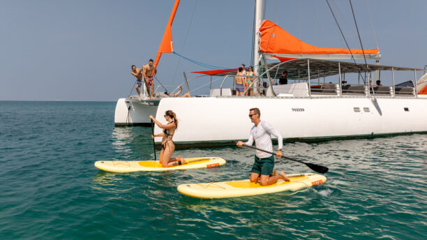 Orange Sail Паттайя 7 Рыбалка и обед на катамаране Orange Sail